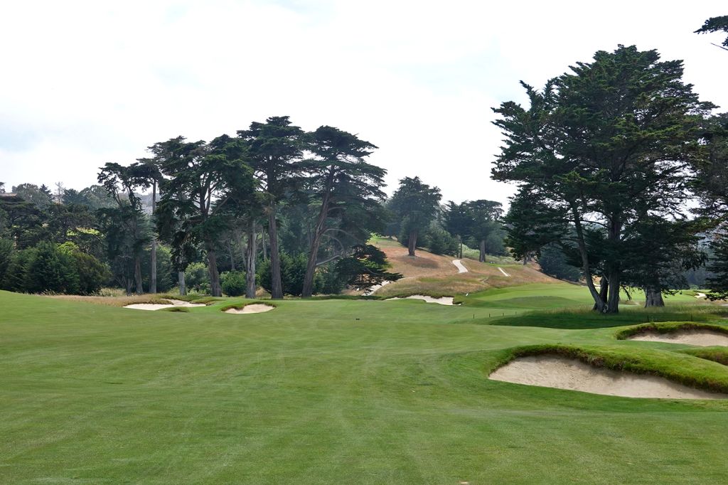 3rd Hole at The California Golf Club of San Francisco (437 Yard Par 4)